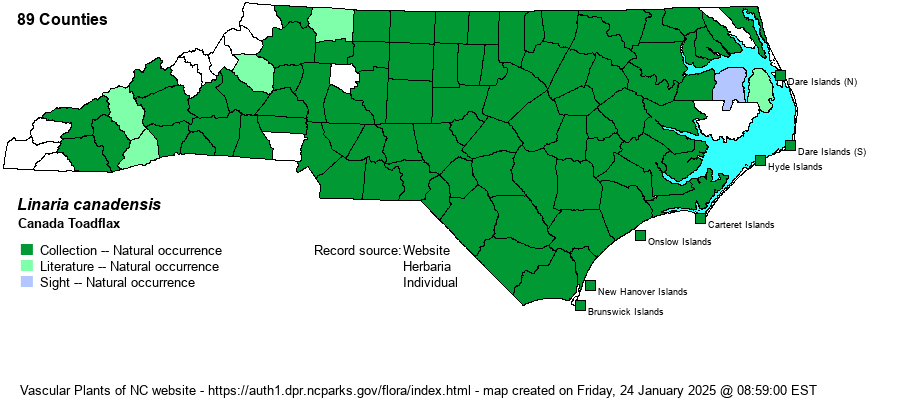 Vascular Plants of North Carolina