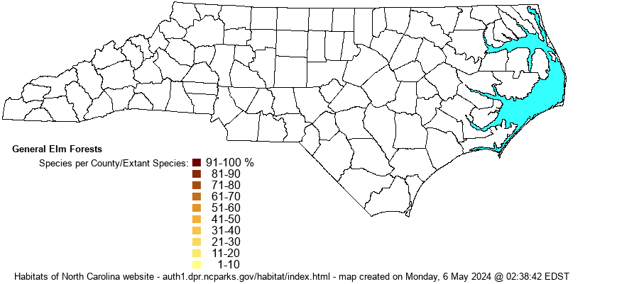 Habitats of North Carolina